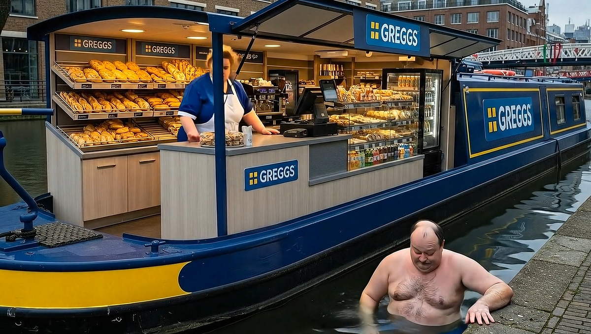Greggs Bakery Narrowboat