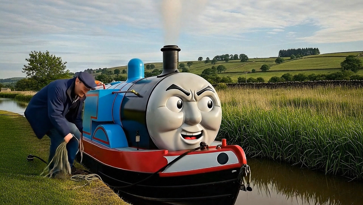 Thomas the tank boat